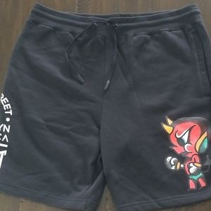 RVCA x EVERLAST Smith St collab sweat shorts